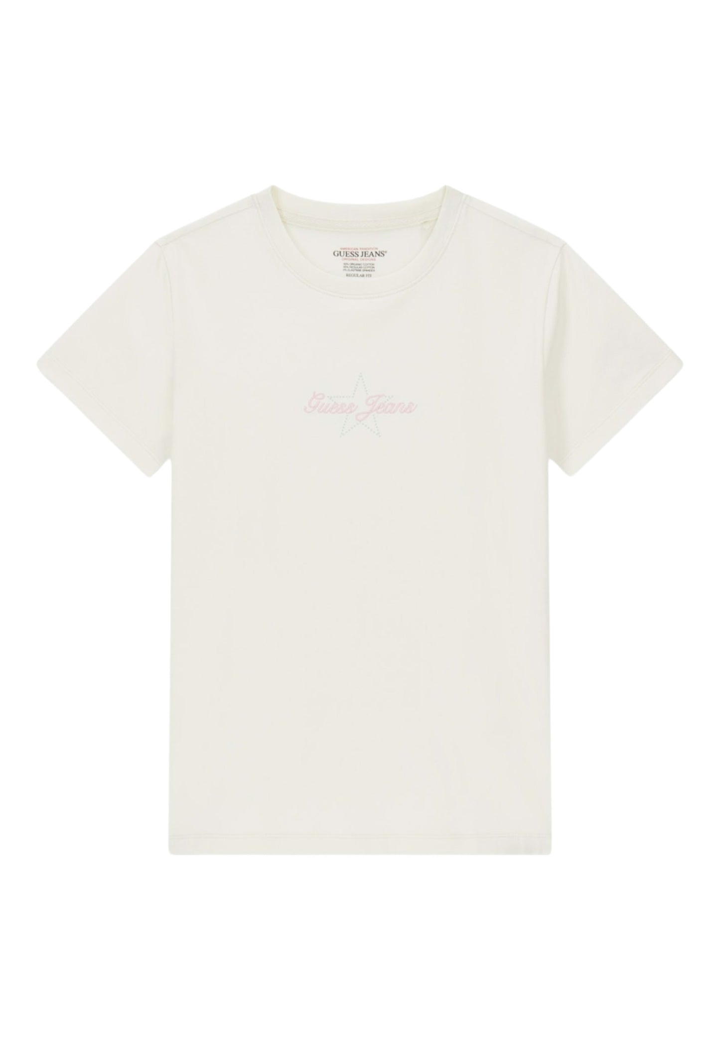 T-Shirt Manica Corta Donna Guess  Gj Star Emb W6RI18J1314