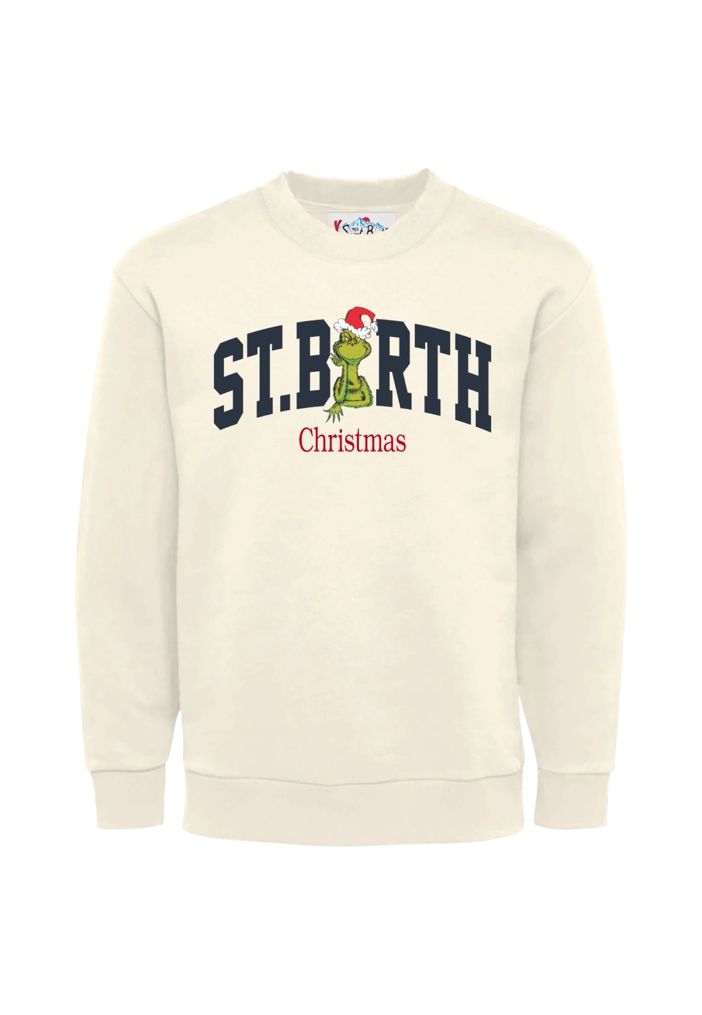 Felpa A Girocollo Uomo Mc2 Saint Barth Sb Grinch Emb Soho N SOH0004