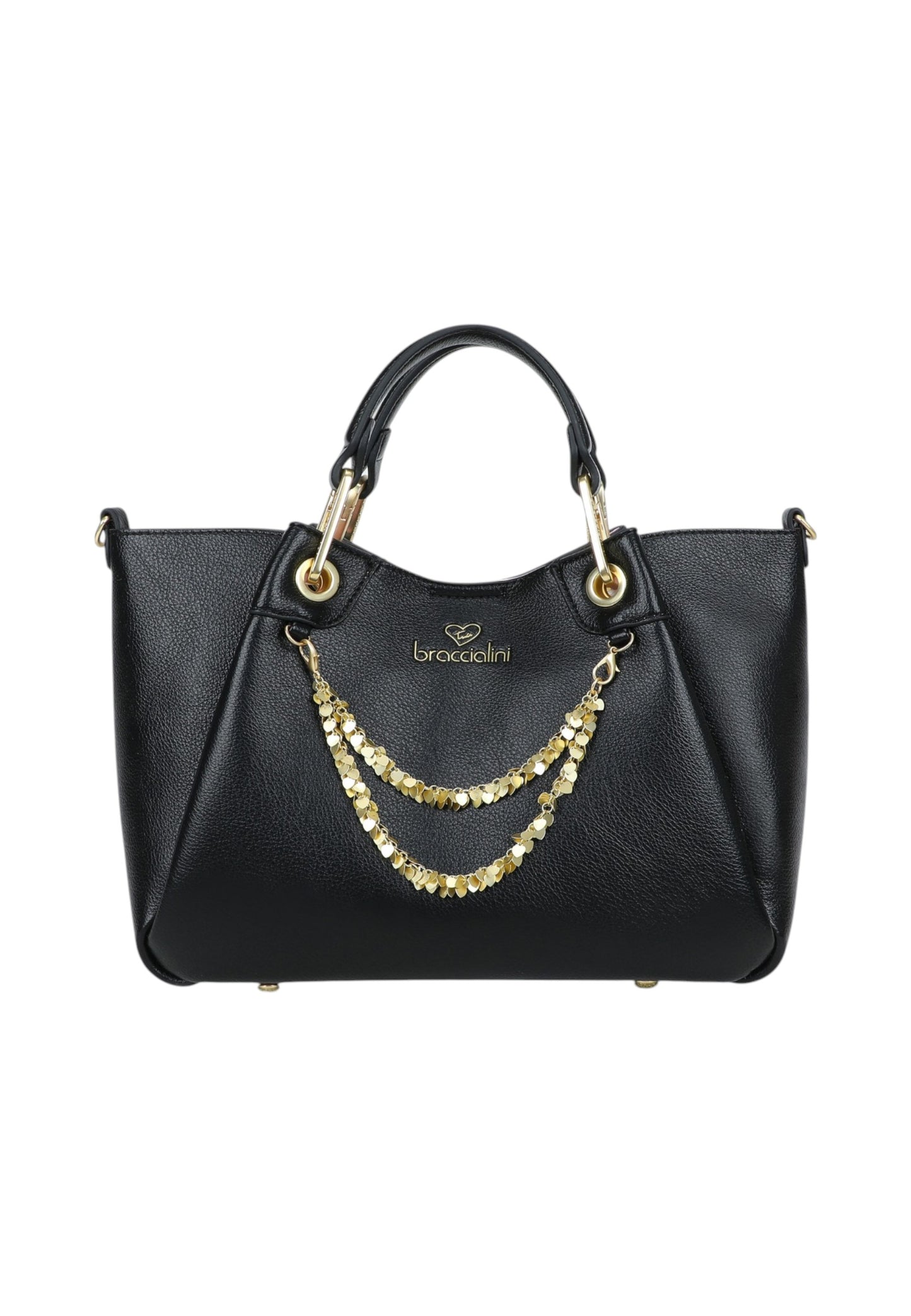 Borsa A Mano Donna Braccialini Medium Con Doppio Manico Con Tracolla Amy B18811YY