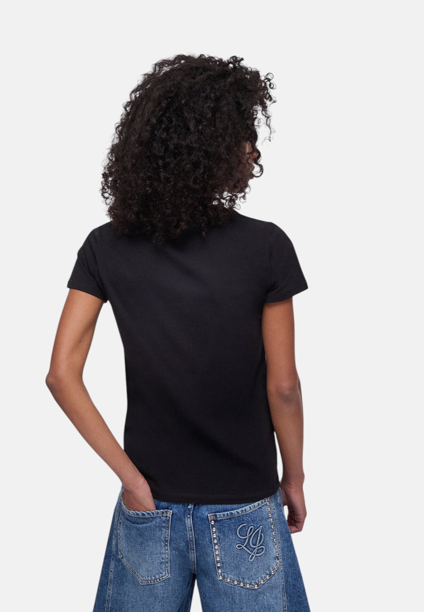 T-Shirt Manica Corta Donna Liu Jo Degrade Eco Line VA6171JS003