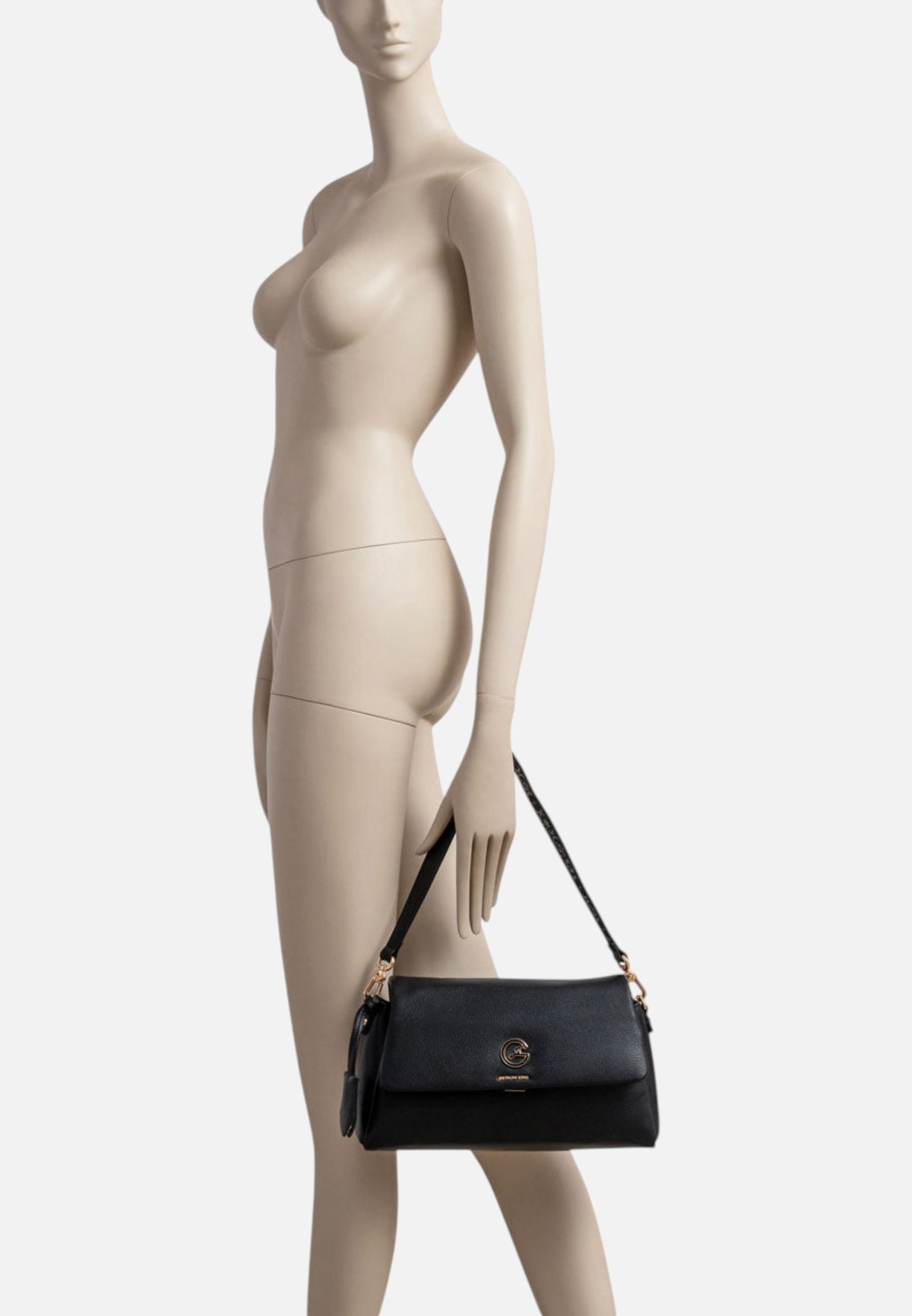 Borsa A Tracolla Donna Gattinoni Linea Denise Soft, Similpelle, Chiusura con patta Denise Soft BENDN8788WVP