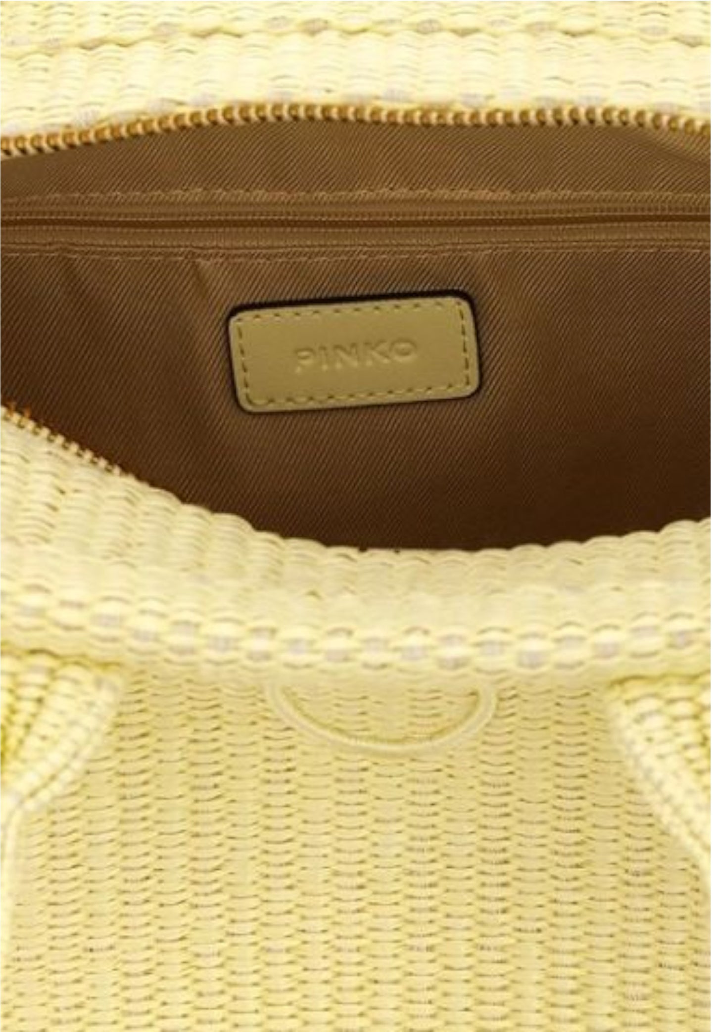 Borsa A Mano Donna Pinko In Rafia Beach Shopper Mini 106832A39Y