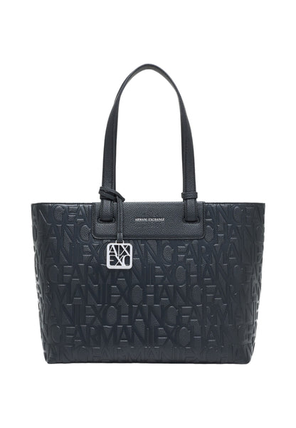 Borsa A Spalla Donna Armani Exchange Shopper Con Logo Allover  XW001481AF15774