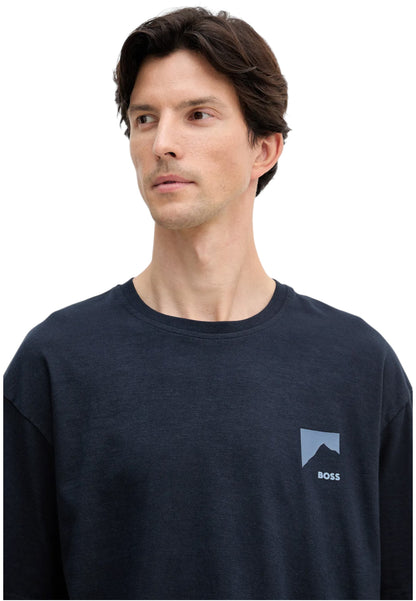 T-Shirt Manica Corta Uomo Boss  Te Polar 50551471