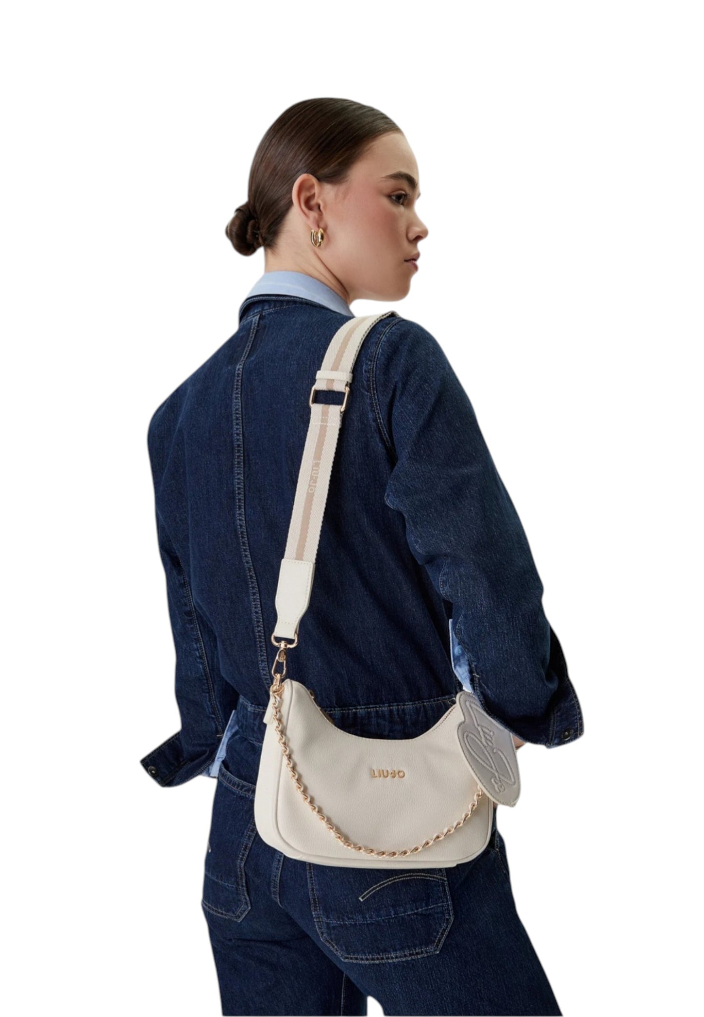Borsa A Spalla Donna Liu Jo Small Hobo Bag Eco Line AA6180E1012