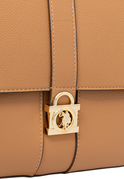 Borsa A Tracolla Donna U.S. Polo Assn. Flap Bag Winterberry BIUWZ8858WVP