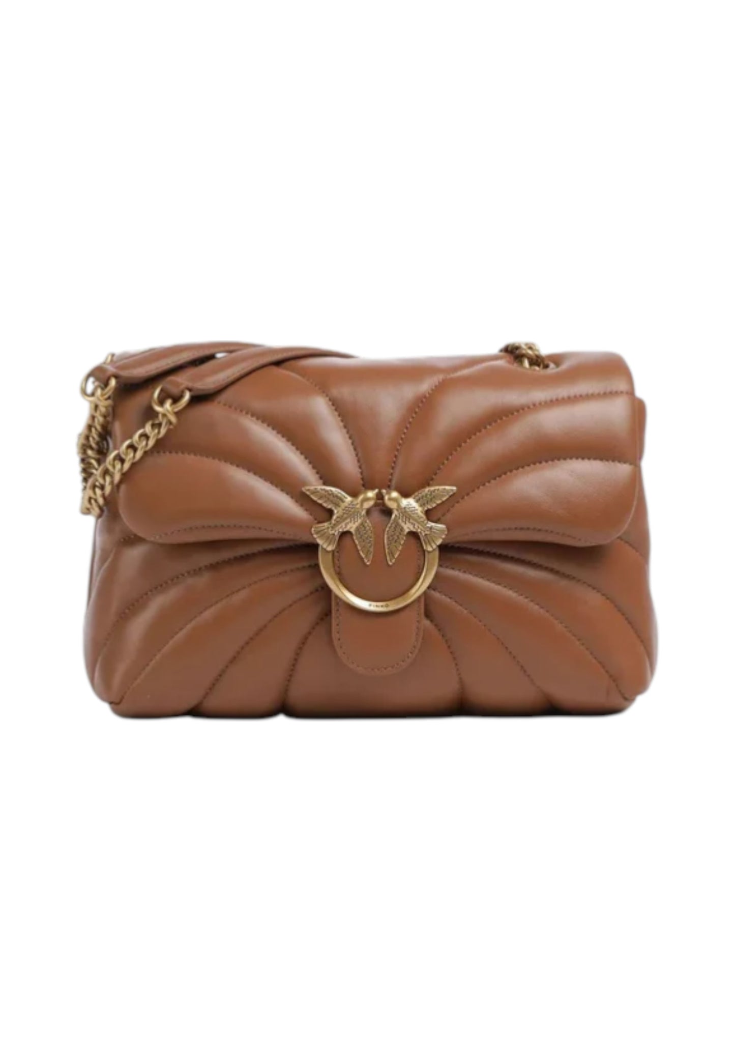 Borsa A Tracolla Donna Pinko Grande Trapunta Farfalla Love Puff Classic Butterfly 100038A1EX