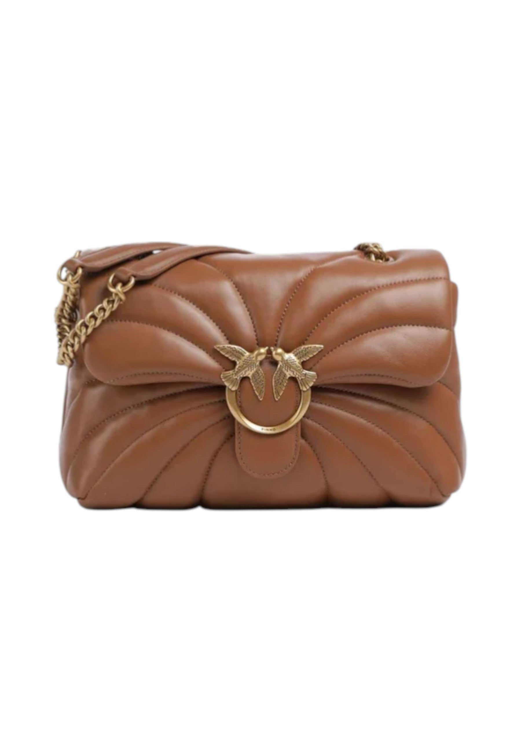 Borsa A Tracolla Donna Pinko Grande Trapunta Farfalla Love Puff Classic Butterfly 100038A1EX