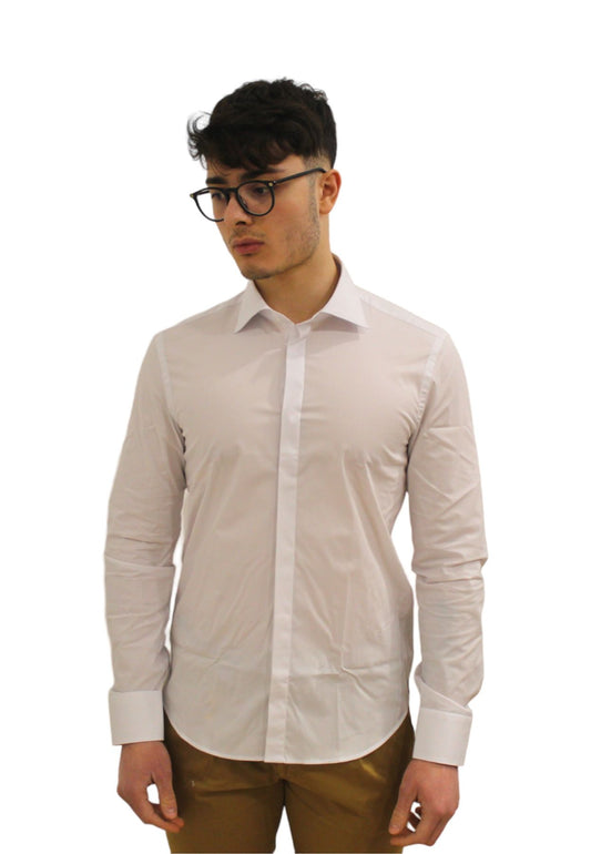 Camicia Manica lunga Uomo Manuel Ritz   3430E654233220