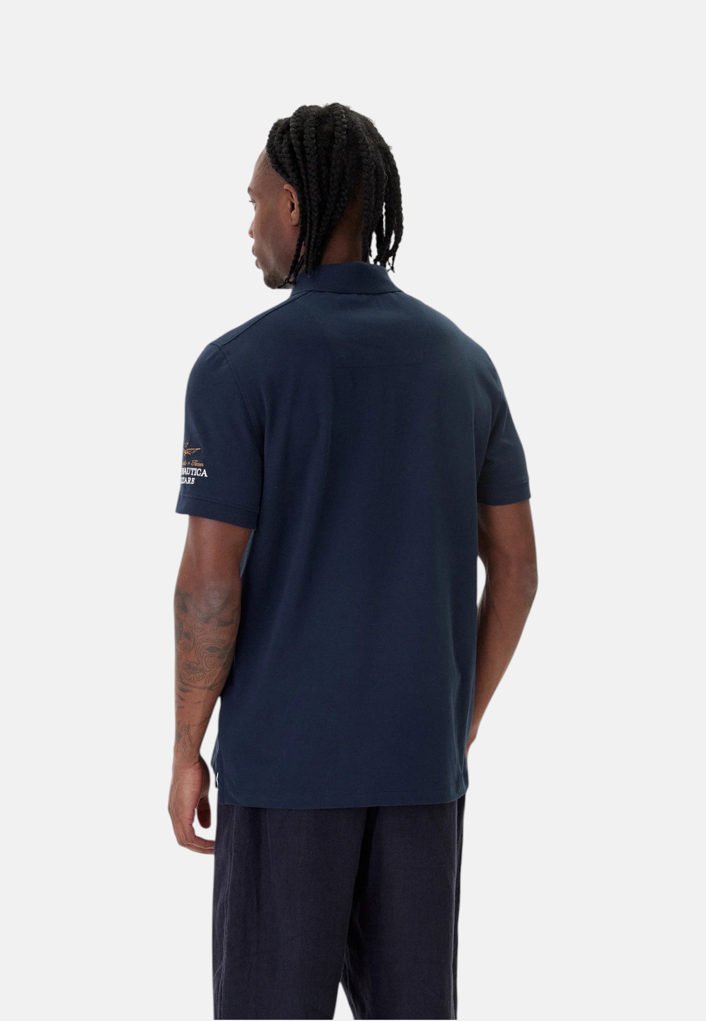 Polo Manica Corta Uomo Aeronautica Militare Con Scudetto Frecce Tricolori 261PO1915UP00191