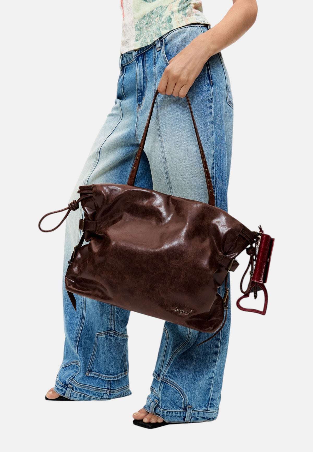 Borsa A Spalla Donna Desigual  Bag Galaxy Lifta 2.0 Choco 26WAXP93