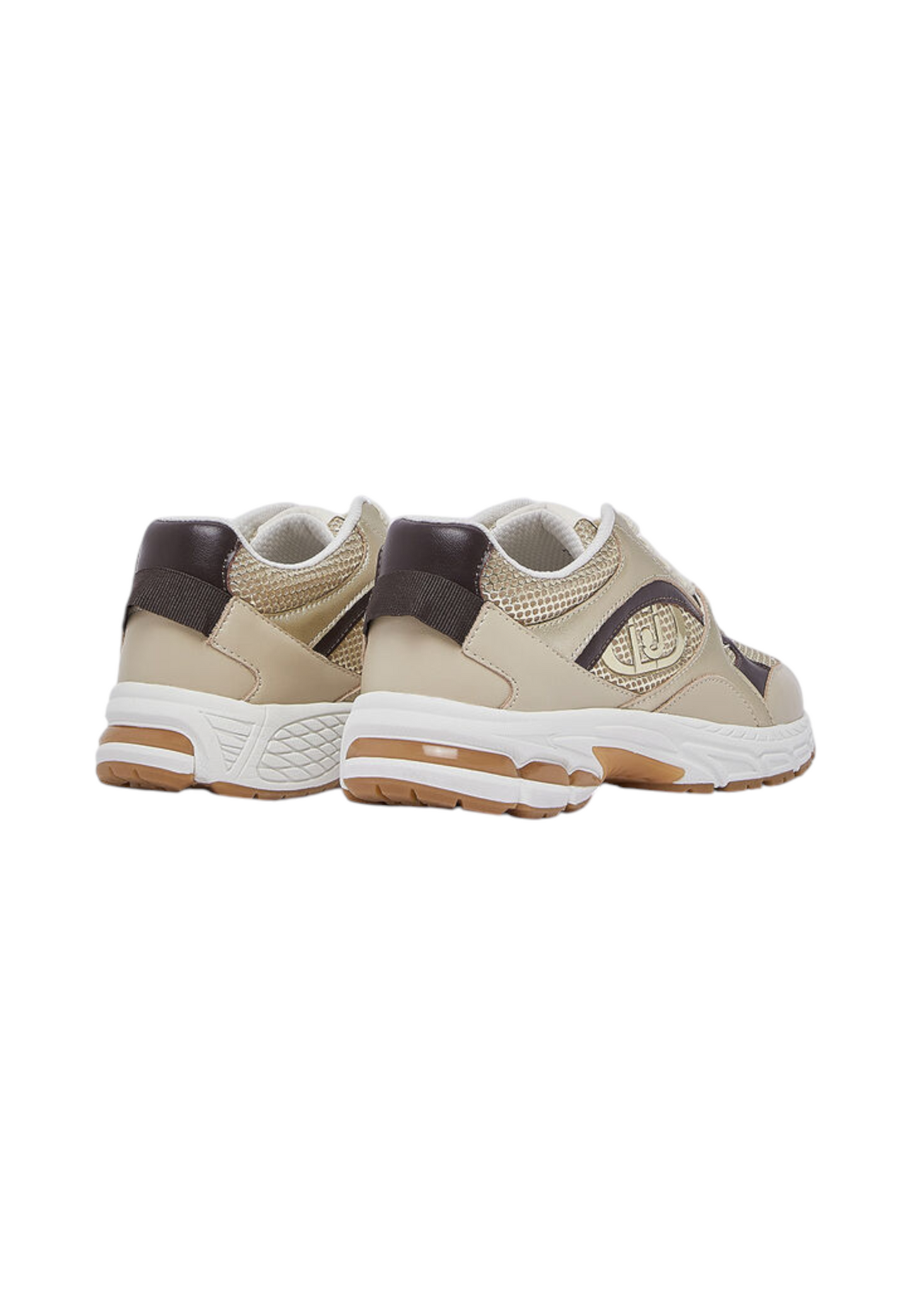 Sneakers Basse Donna Liu Jo Chunky In Pelle Con Inserti In Mesh Trixie 01 BF6063PX932
