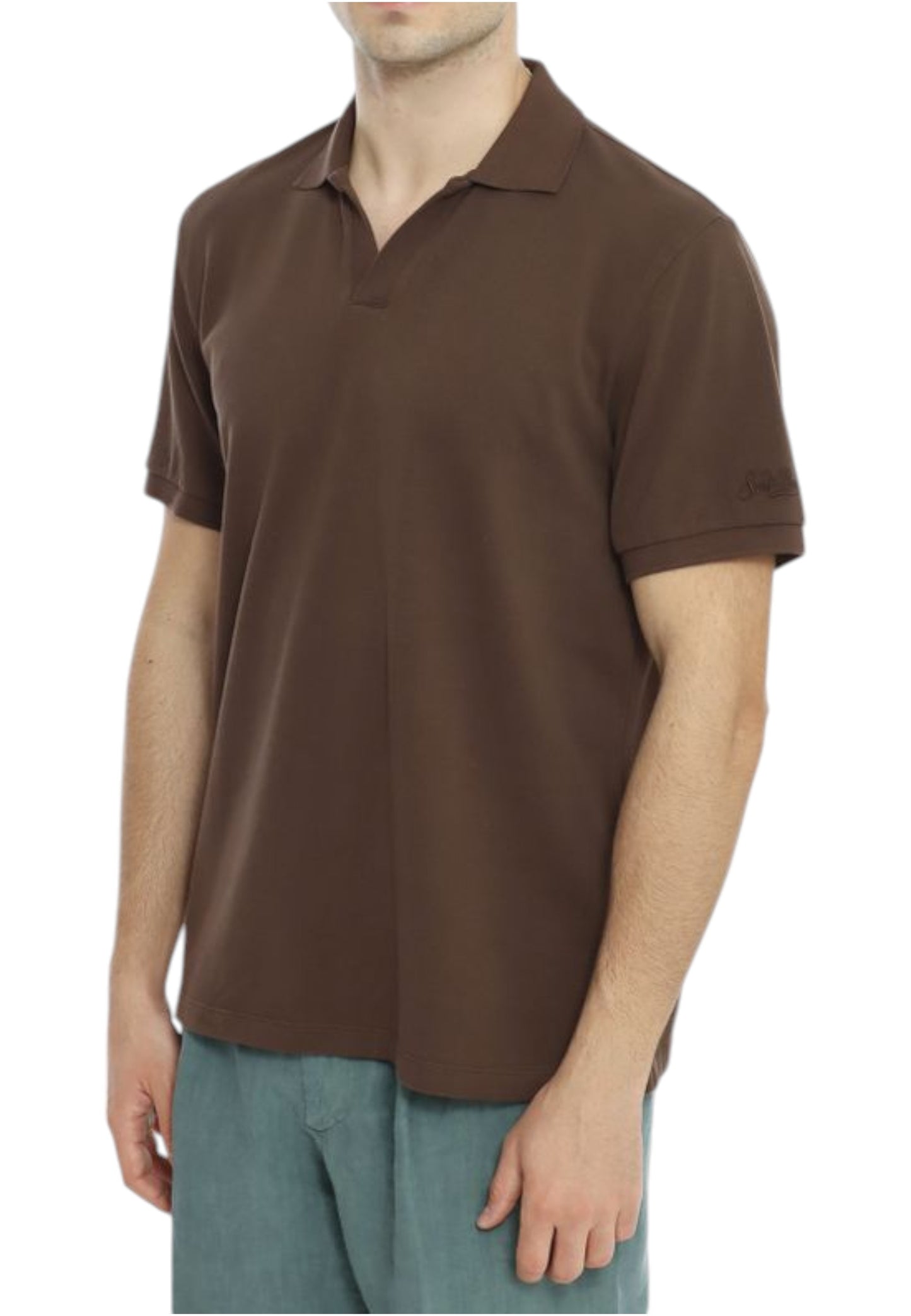 Polo Manica Corta Uomo Mc2 Saint Barth Piquet Charles