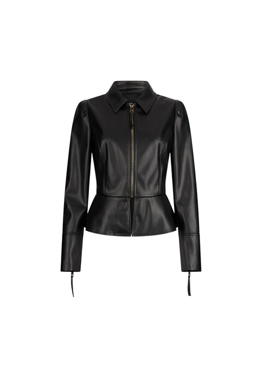 Giacca In Pelle Sintetica Donna Liu Jo Slim Fit  CF5203E0624