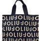 Borsa A Mano Donna Liu Jo Large Knitted Logo Tote Bag  2A6026M0300