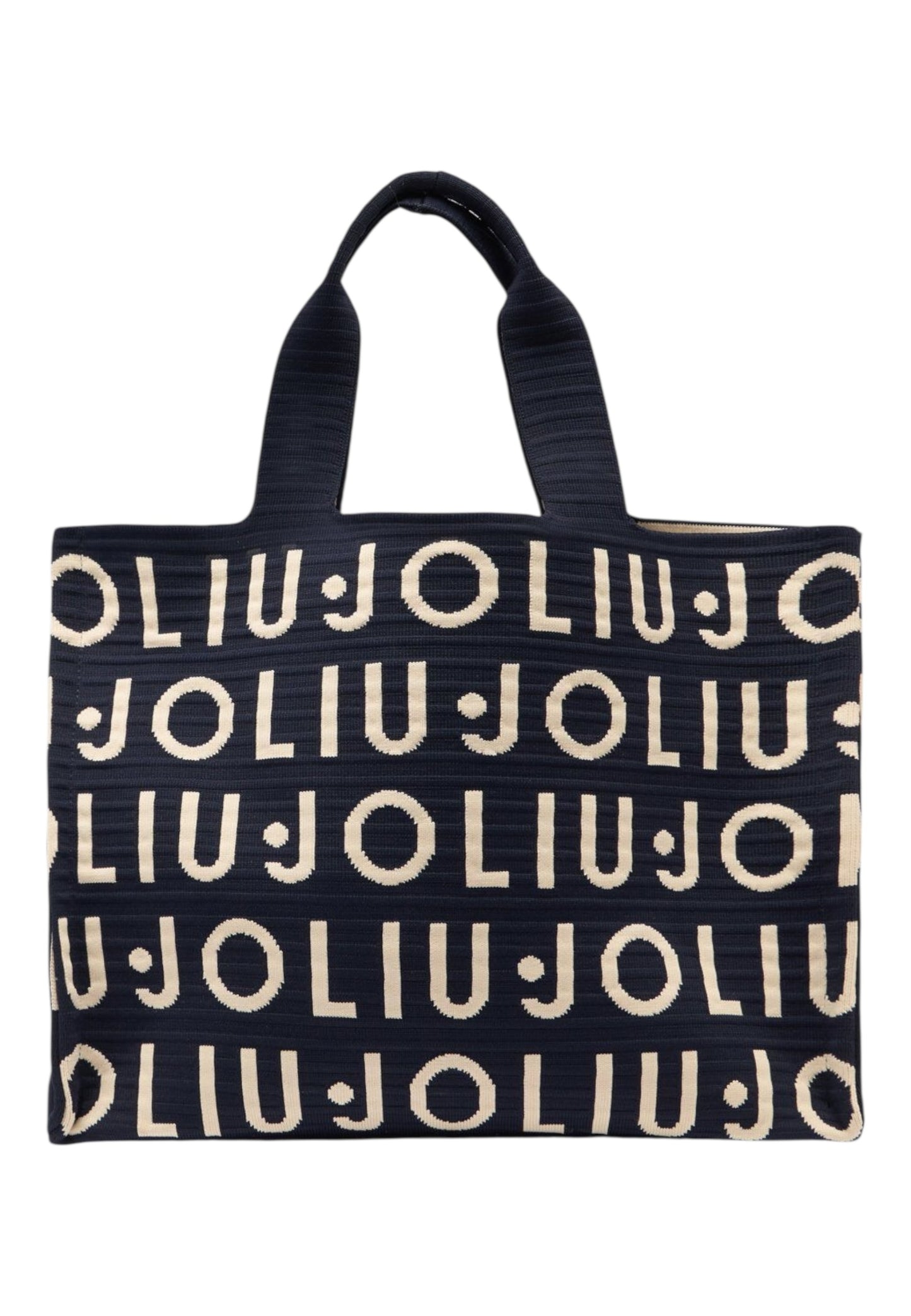 Borsa A Mano Donna Liu Jo Large Knitted Logo Tote Bag  2A6026M0300