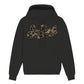 Felpa Con Cappuccio Donna Mc2 Saint Barth Maniche Lunghe, Polsi E Fondo A Coste, Tasca A Marsupio, Il Logo Saint Barth In Velluto Con Disegno Leopardato Virginia VRG0001-SBARTH-CLASSIC-LEO