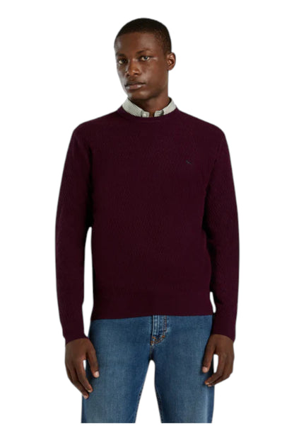 Maglione A Girocollo Uomo Harmont & Blaine Pull Righe Spina Di Pesce  HRP826030788