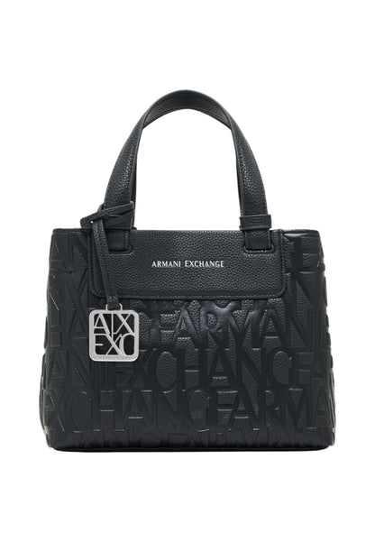 Borsa A Mano Donna Armani Exchange Tote Piccola Con Logo Allover  XW001576AF15774