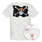 T-Shirt Manica Corta Uomo Mc2 Saint Barth Stampa/Ricamo Fronte E Retro One Piece Treasure Emb Portland PRL0002