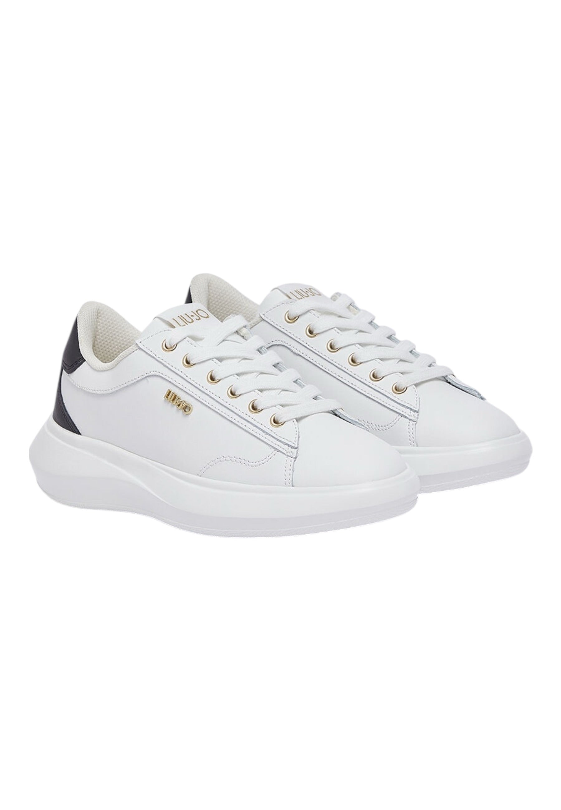 Sneakers Basse Donna Liu Jo In Pelle Di Vitello Casper 01 BA6069P0102