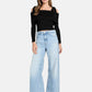 Maglia  Donna Guess  Off Shoulder Rib Terra W6RR13Z2YJ2