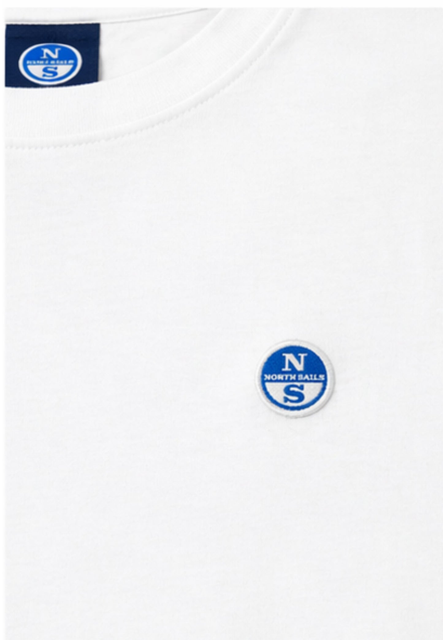 T-Shirt Manica lunga Uomo North Sails Logo Basic  692989