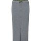 Gonna Midi Donna Liu Jo In Maglia Fitted  WF6040MS052