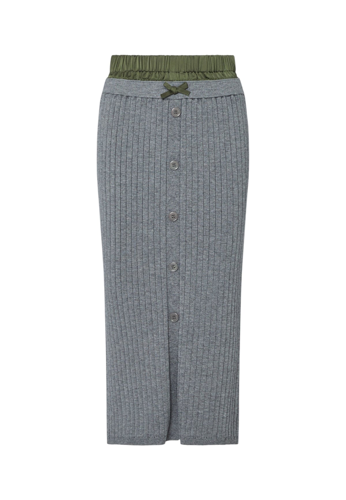 Gonna Midi Donna Liu Jo In Maglia Fitted  WF6040MS052