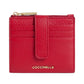 Portacarte Con Zip Donna Coccinelle In Pelle Martellata Metallic Soft Medium E2MW511F701