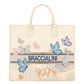 Borsa A Mano Donna Braccialini In Tessuto Con Ricami Esclusivi Jacquard B19060TY