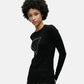 Maglia A Girocollo Donna Guess  Sasha Triangle Logo W6RR49Z2NQ2