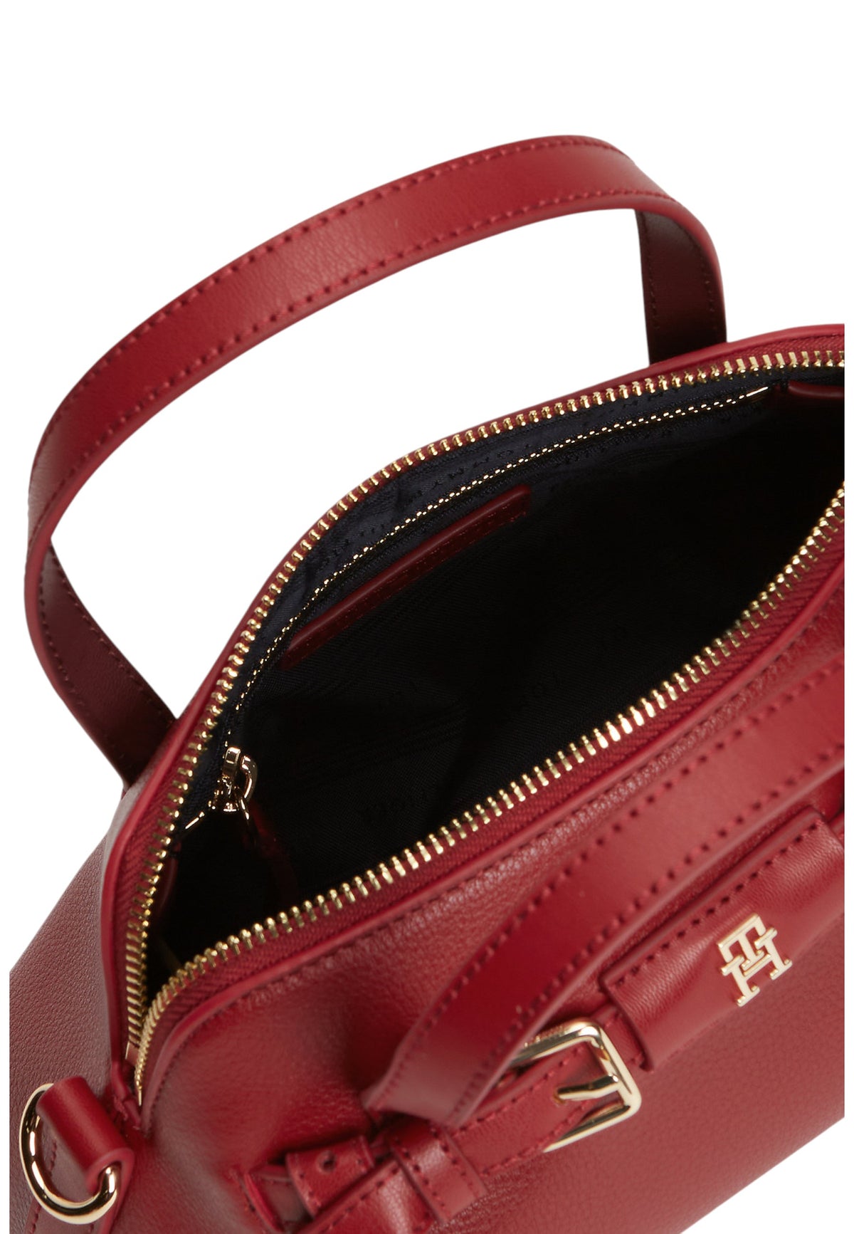 Borsa A Spalla Donna Tommy Hilfiger Mini Tote Th Buckle AW0AW19034