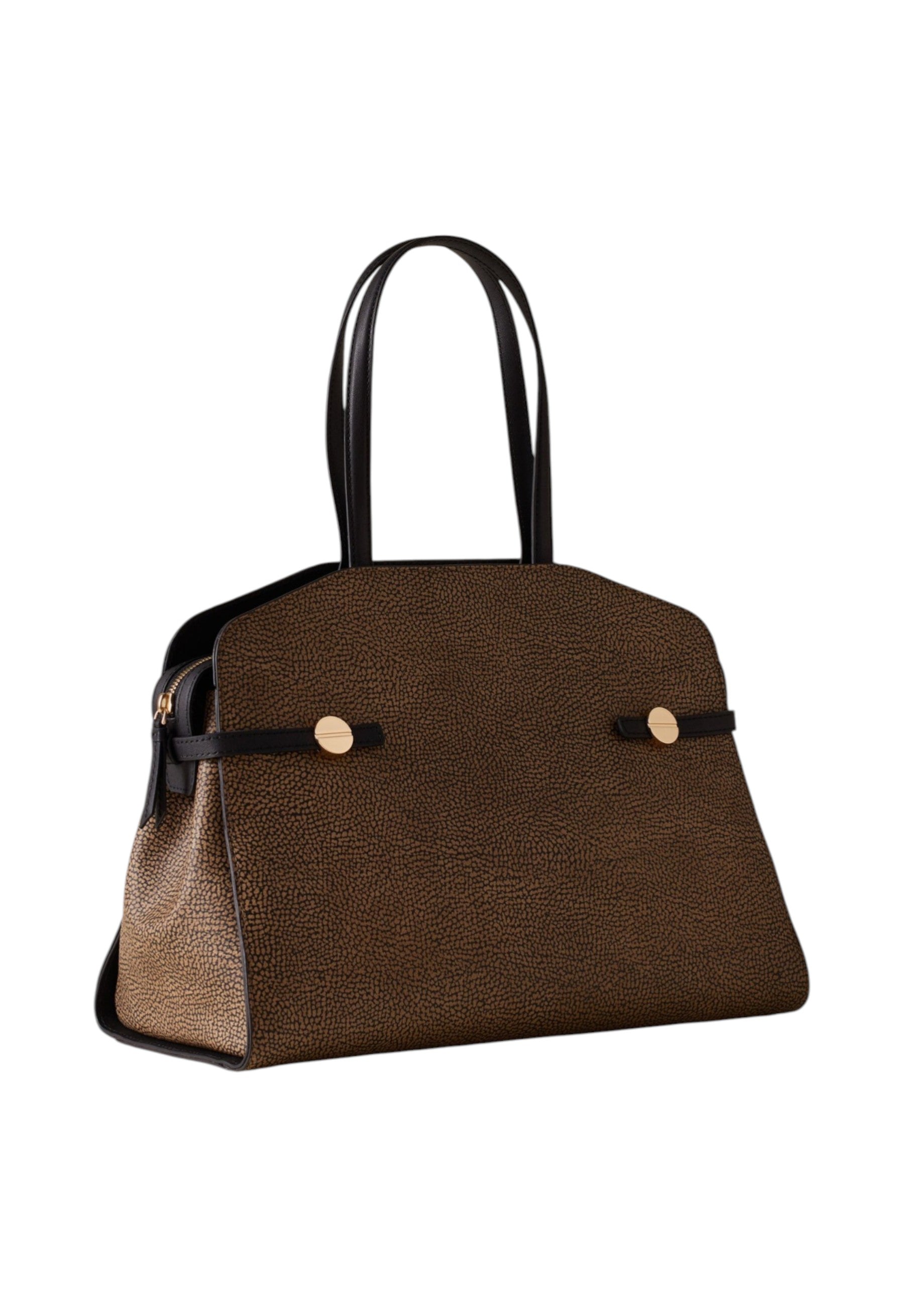 Borsa A Spalla Donna Borbonese Shopping Grande Gemini 910102490193