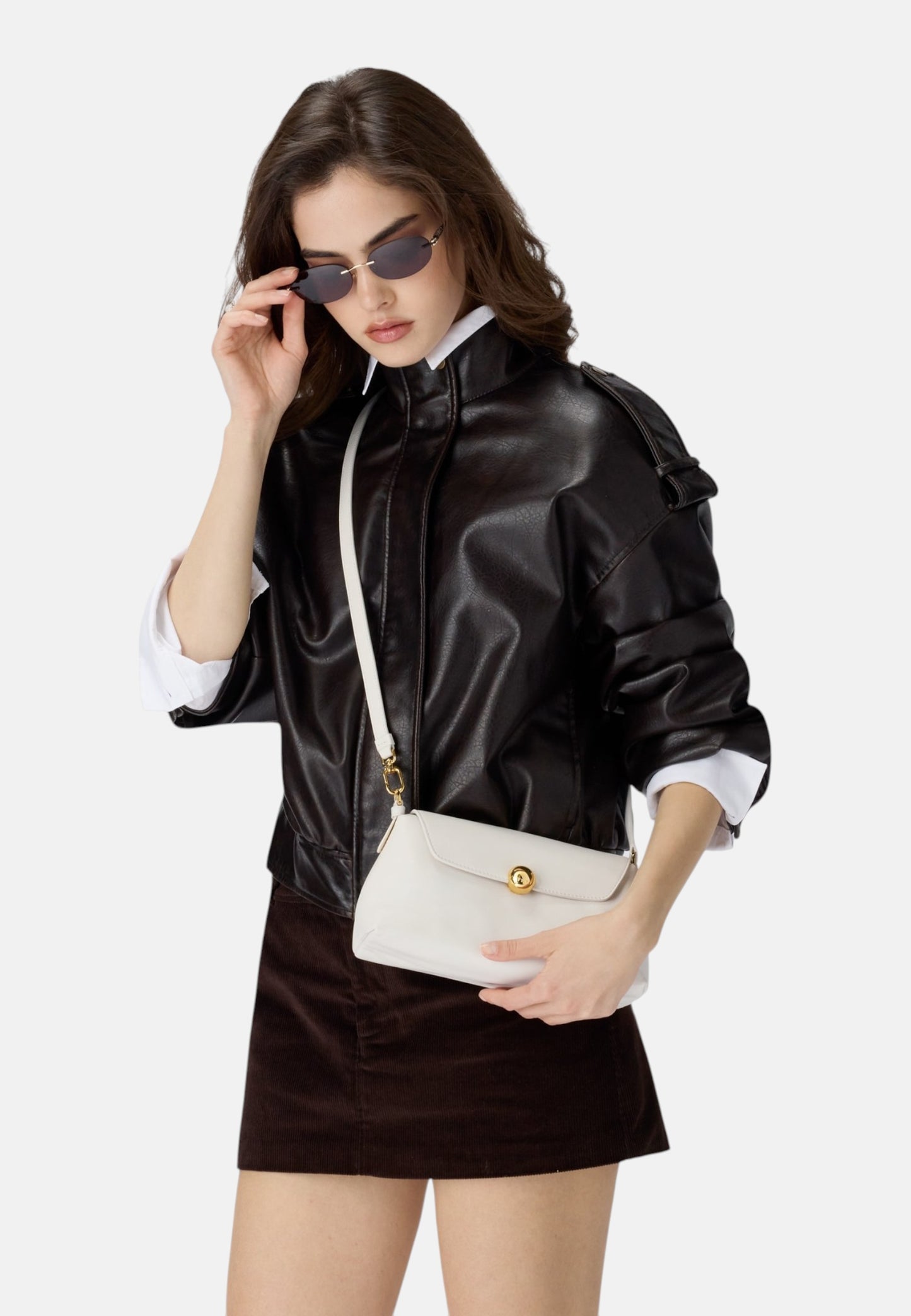 Borsa A Tracolla Donna Furla Crossbody Mini Top Handle Nappa Dattero Lux Furla Sfera Soft WE00881BX2269