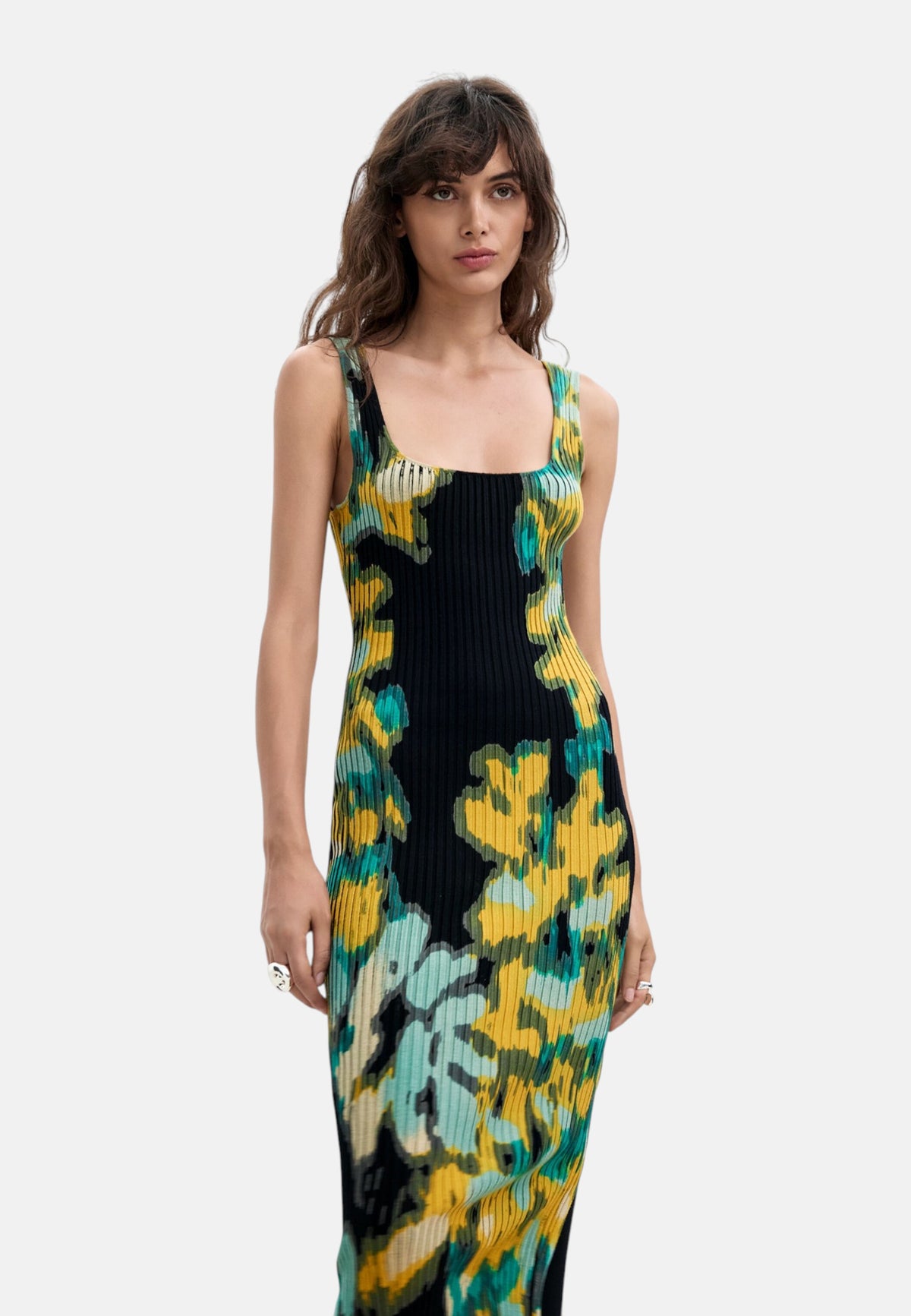 Vestito Midi Donna Desigual  Vest Pauline Lacroix 26WWVF01