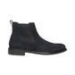 Stivaletti Chelsea Uomo Nero Giardini Tomaia in pelle, inserti elastici laterali, tirante posteriore, punta tonda, tacco basso, Made in Italy  I601242U