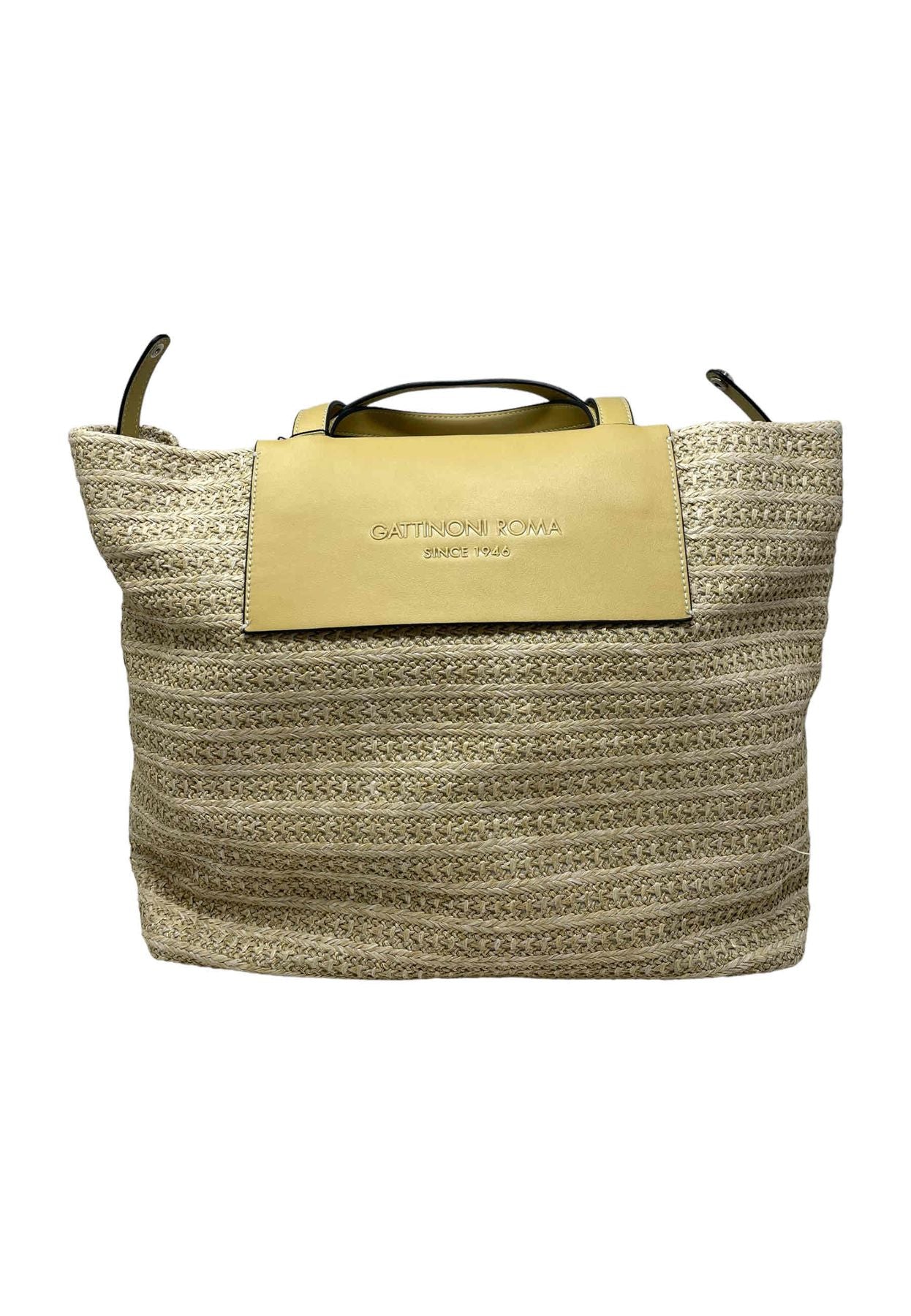 Borsa A Spalla Donna Gattinoni Beach Large Shopping Straw Beach BENA68188WZU