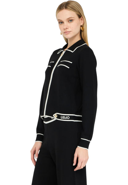 Cardigan  Donna Liu Jo Con Zip  TF5250MS59L
