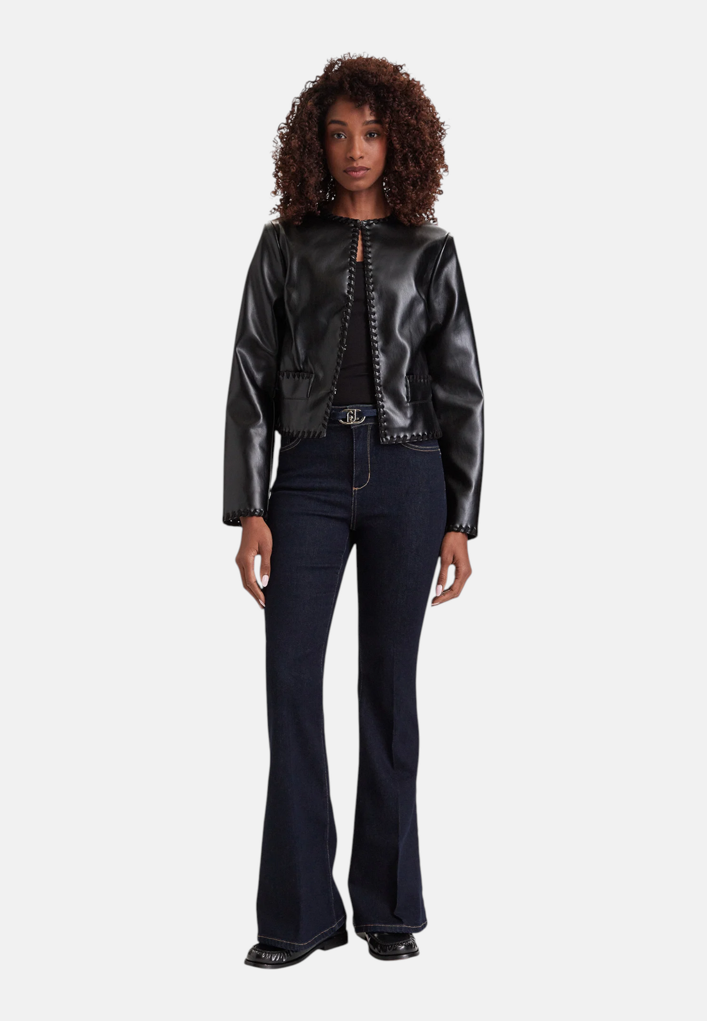 Jeans Flare Fit Donna Liu Jo Bottom Up A Vita Alta Good Super Beat UF6087D0264