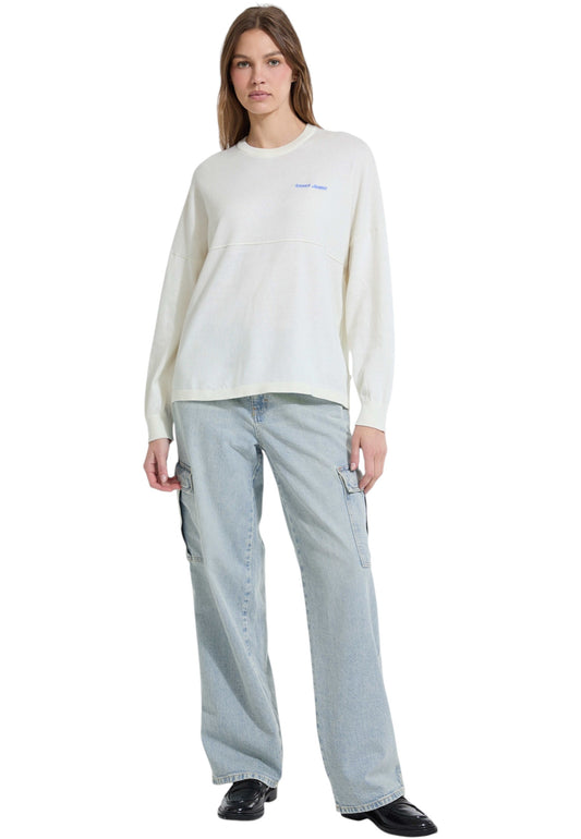 Maglione A Girocollo Donna Guess  Gj Back Intarsia W5YR34Z3HM1