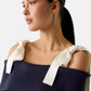 Maglia  Donna Guess  Off Shoulder Rib Terra W6RR13Z2YJ2