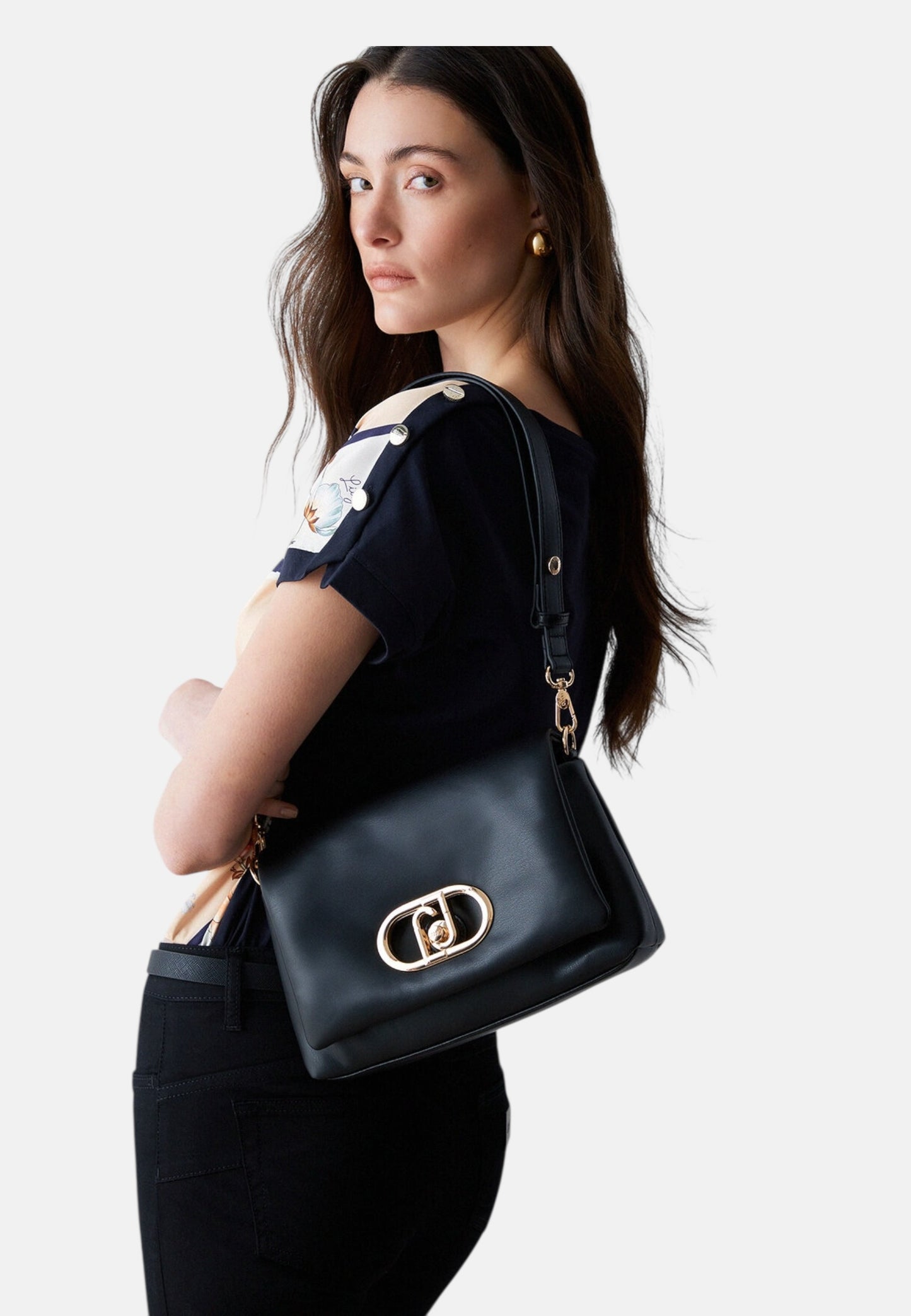 Borsa A Tracolla Donna Liu Jo Medium Crossbody Bag Eco Line AA6148E0953