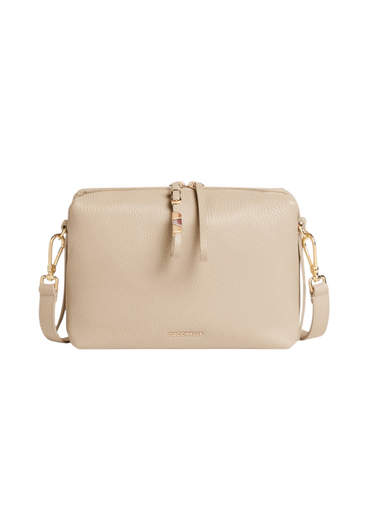 Borsa A Tracolla Donna Coccinelle In Pelle Martellata Coccinelle Nory Small E1U45150101