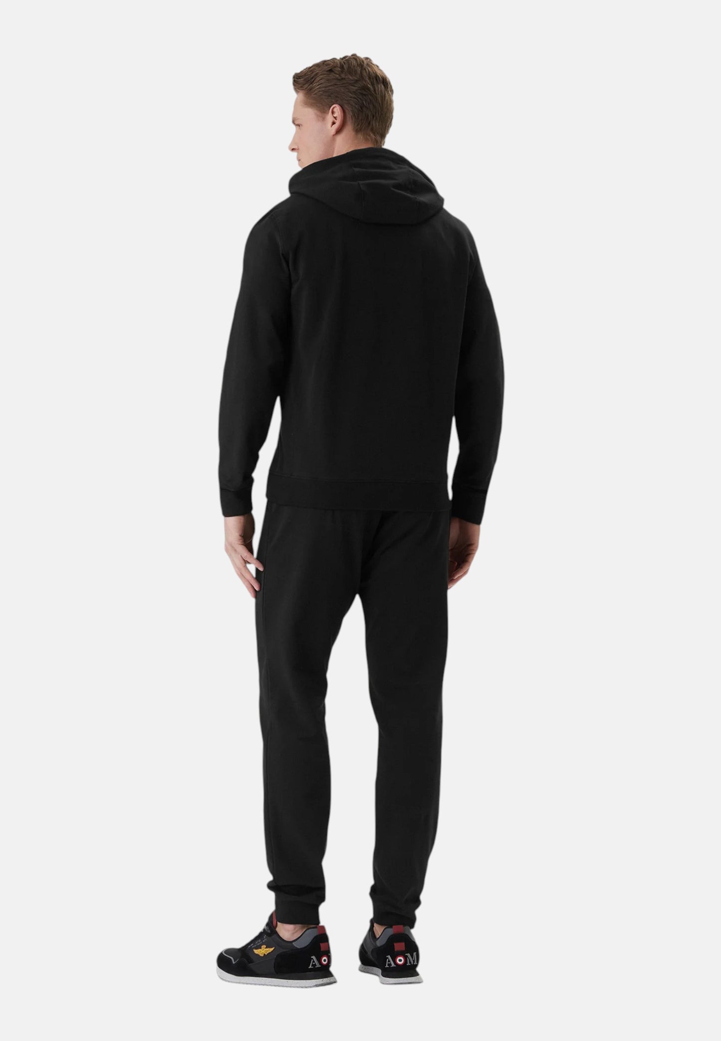 Tuta Completa Uomo Aeronautica Militare Felpa Con Zip E Cappuccio+Pantalone  261TF0108UF00674
