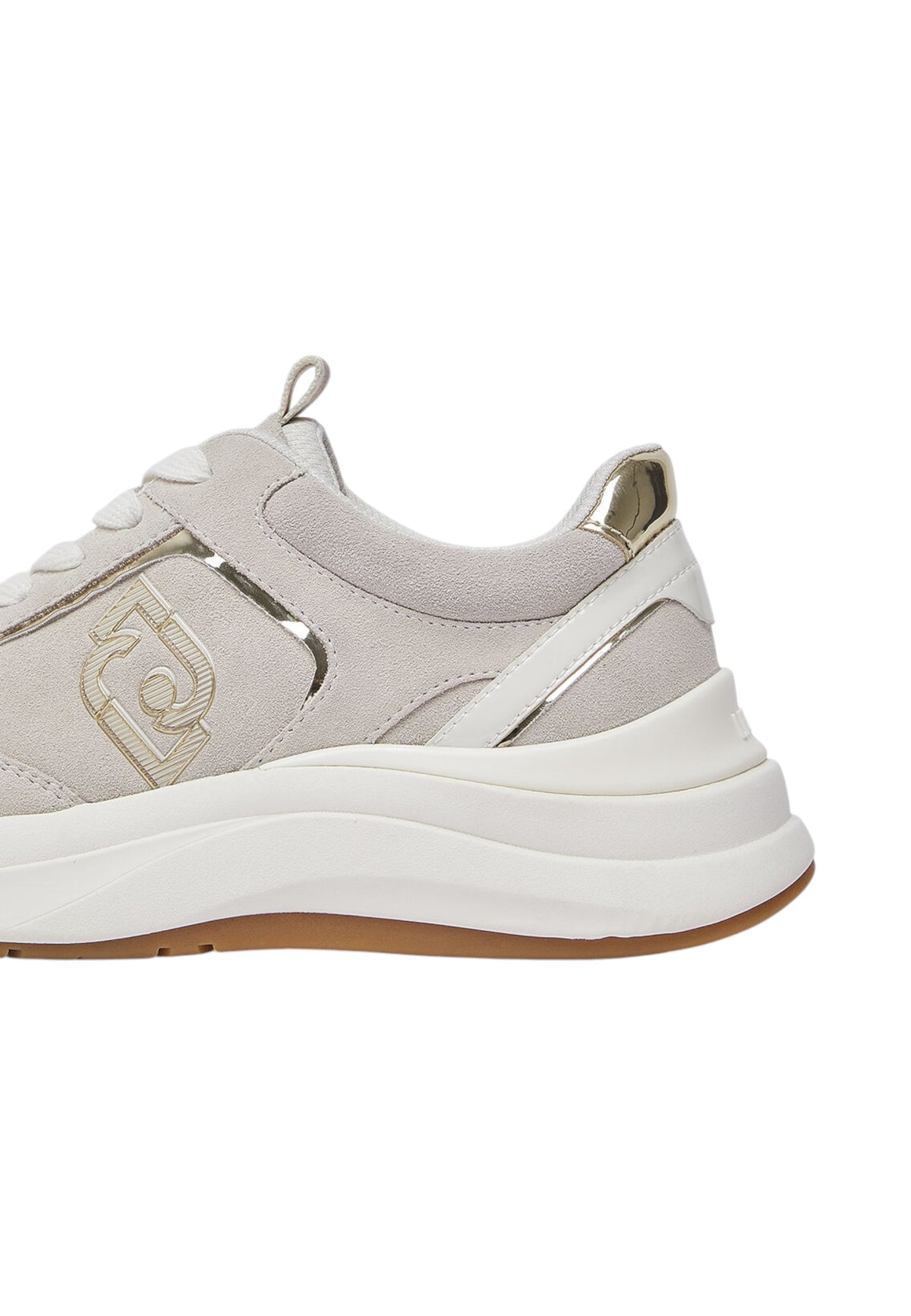 Sneakers Basse Donna Liu Jo In Pelle Scamosciata Con Platform E Logo Laterale Stardust 01 BF6029PX911