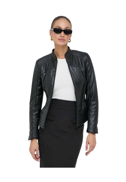 Giacca In Pelle Sintetica Donna Guess   W4RL12WFWT0