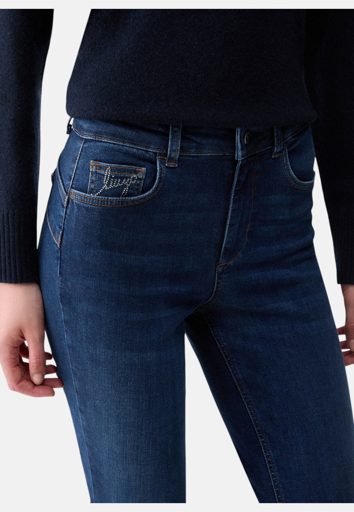 Jeans Skinny Fit Donna Liu Jo Bottom Up A Vita Alta Divine UF6013D0356
