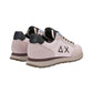 Sneakers Basse Uomo Sun68 Stile Running, Logo Ricamato, Nylon E Suede Tom Solid Z46101