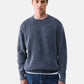 Maglione A Girocollo Uomo Liu Jo A Coste Inglesi  QF6267MAB25